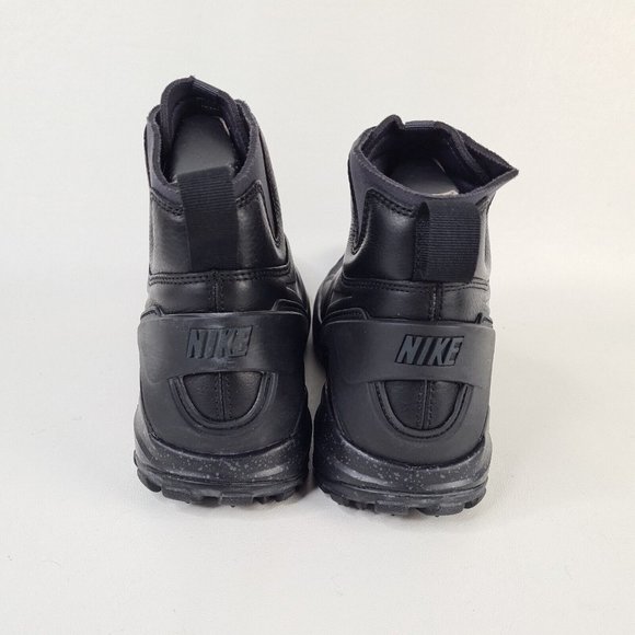 Nike Koth Ultra Mid Mens Shoes Boots Trainers Leather Black - Picture 8 of 12